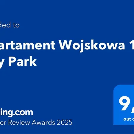 Apartment Wojskowa 1 / Park Poznan