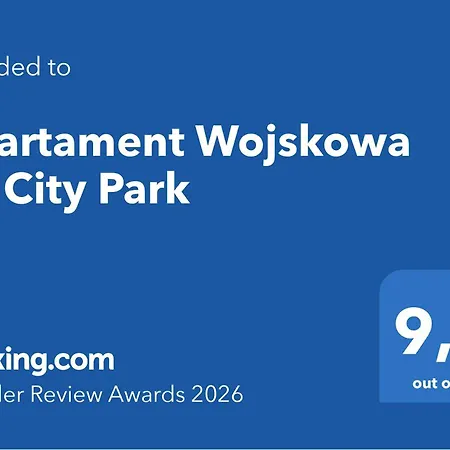 Apartment Wojskowa 1 / Park Poznan